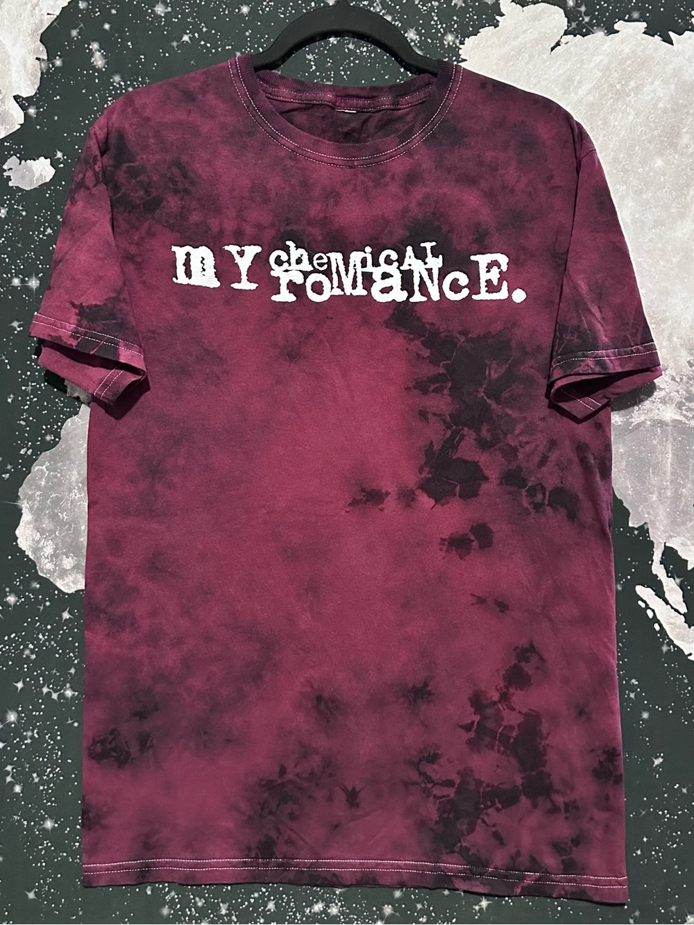 My Chemical Romance Rock Band Tie-Dye Shirt
